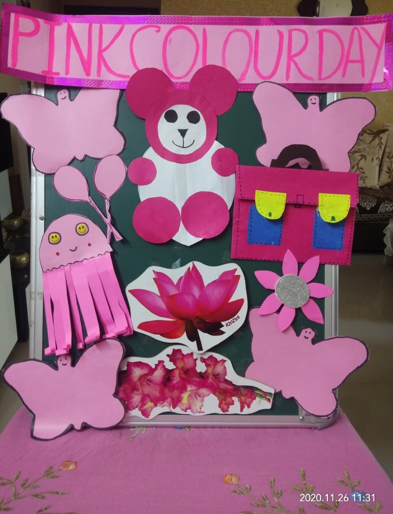 Pink Colour Day Celebration Kidzee Sector 116, Noida Hello Parent